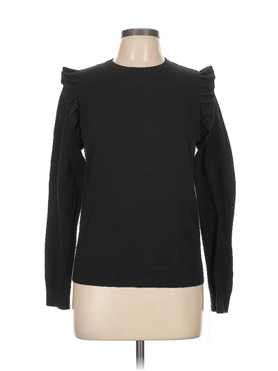 Pre-owned Ann Taylor Pullover Sweater In Black