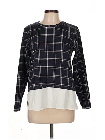 Pre-owned Ann Taylor Pullover Sweater In Black