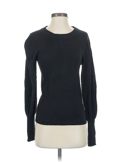 Pre-owned Ann Taylor Pullover Sweater In Black