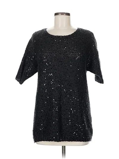 Pre-owned Ann Taylor Pullover Sweater In Black