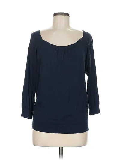 Pre-owned Ann Taylor Pullover Sweater In Black