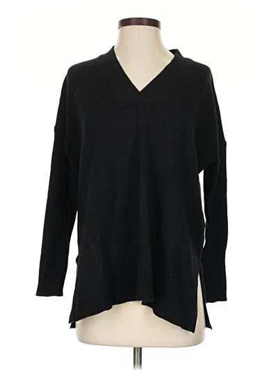 Pre-owned Ann Taylor Pullover Sweater In Black