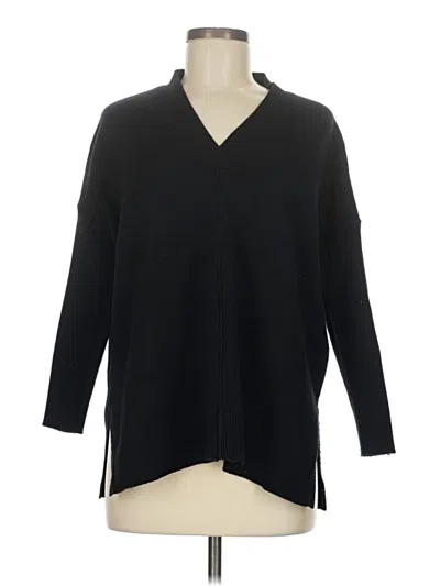 Pre-owned Ann Taylor Pullover Sweater In Black