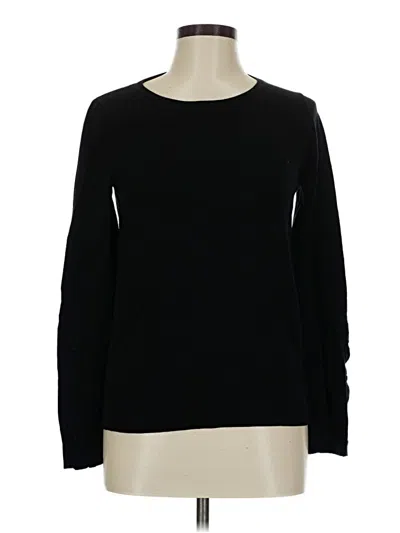 Pre-owned Ann Taylor Pullover Sweater In Black