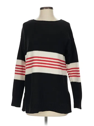 Pre-owned Ann Taylor Pullover Sweater In Black