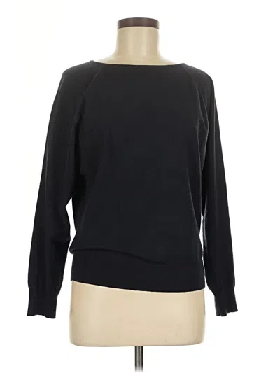 Pre-owned Ann Taylor Pullover Sweater In Black