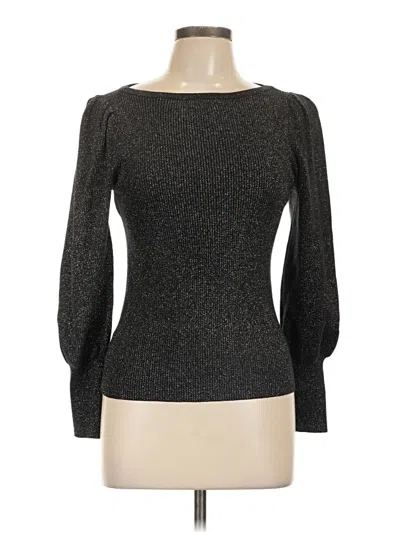Pre-owned Ann Taylor Pullover Sweater In Black