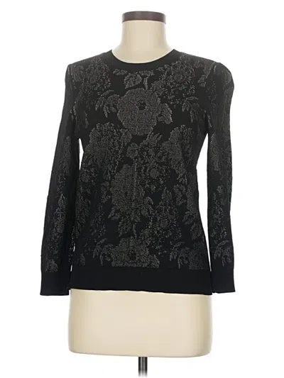Pre-owned Ann Taylor Pullover Sweater In Black