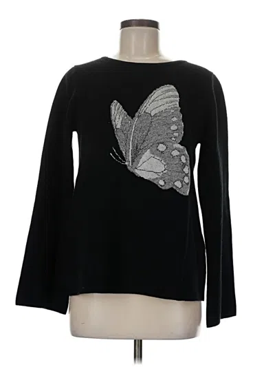 Pre-owned Ann Taylor Pullover Sweater In Black