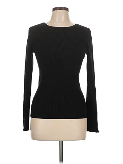 Pre-owned Ann Taylor Pullover Sweater In Black