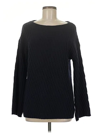 Pre-owned Ann Taylor Pullover Sweater In Black