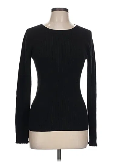 Pre-owned Ann Taylor Pullover Sweater In Black