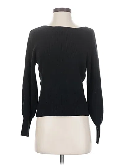 Pre-owned Ann Taylor Pullover Sweater In Black