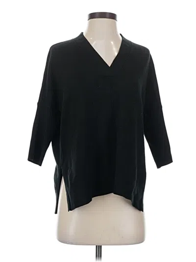 Pre-owned Ann Taylor Pullover Sweater In Black
