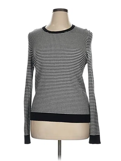 Pre-owned Ann Taylor Pullover Sweater In Black
