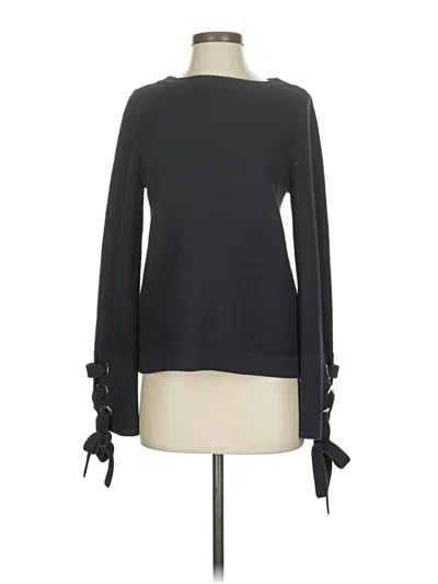 Pre-owned Ann Taylor Pullover Sweater In Black
