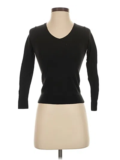 Pre-owned Ann Taylor Pullover Sweater In Black