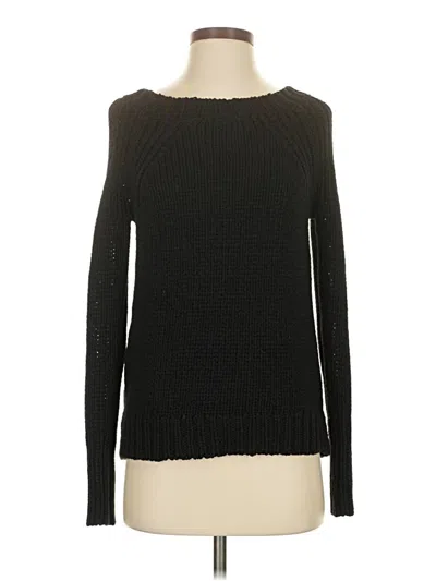Pre-owned Ann Taylor Pullover Sweater In Black