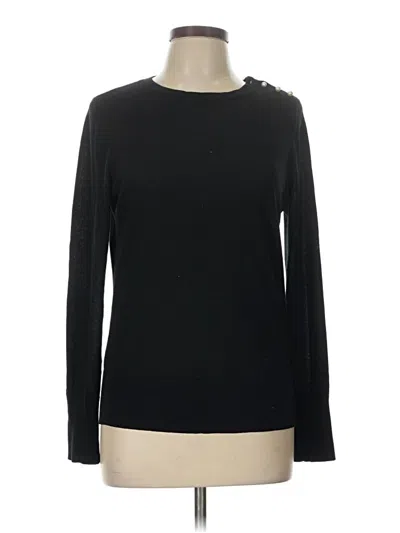 Pre-owned Ann Taylor Pullover Sweater In Black