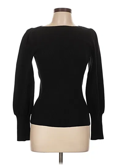 Pre-owned Ann Taylor Pullover Sweater In Black