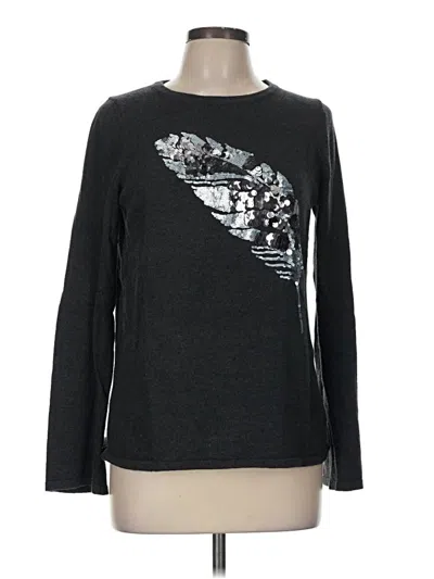 Pre-owned Ann Taylor Pullover Sweater In Black