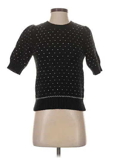 Pre-owned Ann Taylor Pullover Sweater In Black