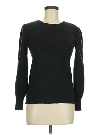 Pre-owned Ann Taylor Pullover Sweater In Black