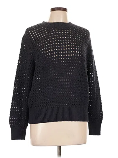 Pre-owned Ann Taylor Pullover Sweater In Black