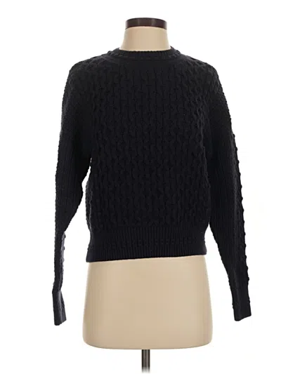 Pre-owned Ann Taylor Pullover Sweater In Black