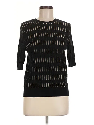 Pre-owned Ann Taylor Pullover Sweater In Black