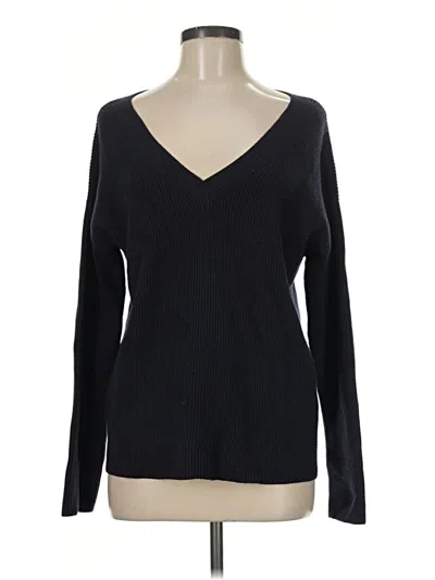 Pre-owned Ann Taylor Pullover Sweater In Black