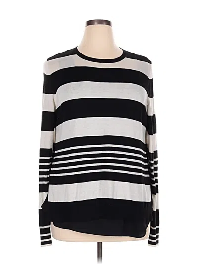 Pre-owned Ann Taylor Pullover Sweater In Black