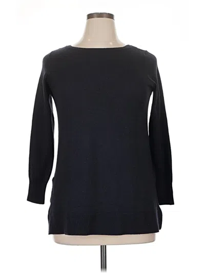 Pre-owned Ann Taylor Pullover Sweater In Black
