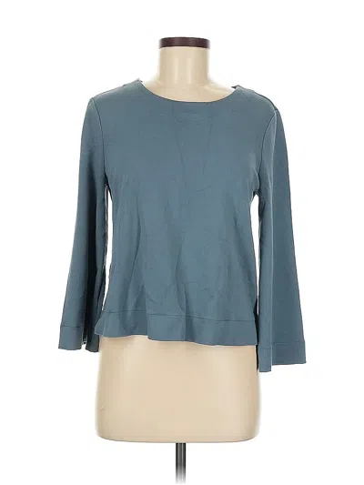 Pre-owned Ann Taylor Pullover Sweater In Blue