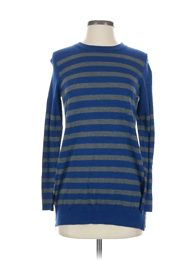 Pre-owned Ann Taylor Pullover Sweater In Blue