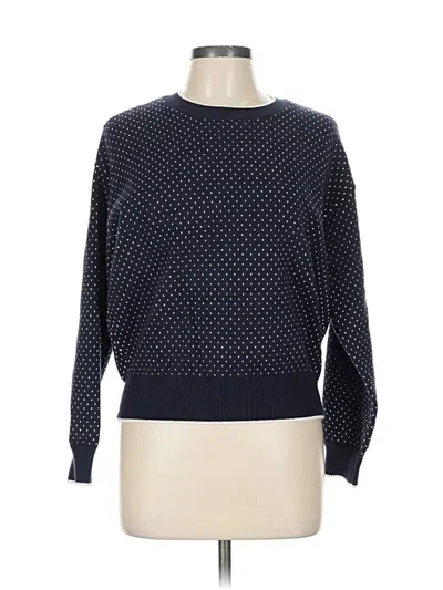 Pre-owned Ann Taylor Pullover Sweater In Blue