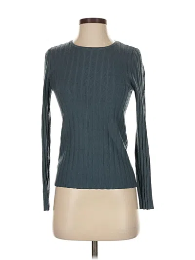 Pre-owned Ann Taylor Pullover Sweater In Blue