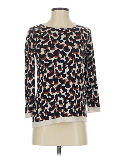 Pre-owned Ann Taylor Pullover Sweater In Blue