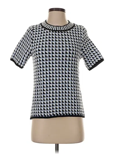 Pre-owned Ann Taylor Pullover Sweater In Blue