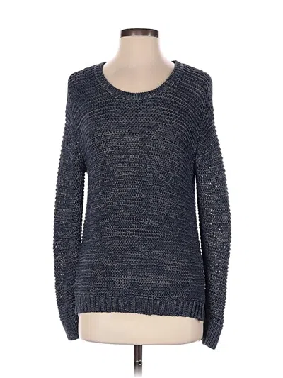 Pre-owned Ann Taylor Pullover Sweater In Blue