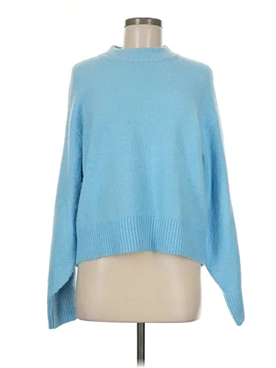 Pre-owned Ann Taylor Pullover Sweater In Blue