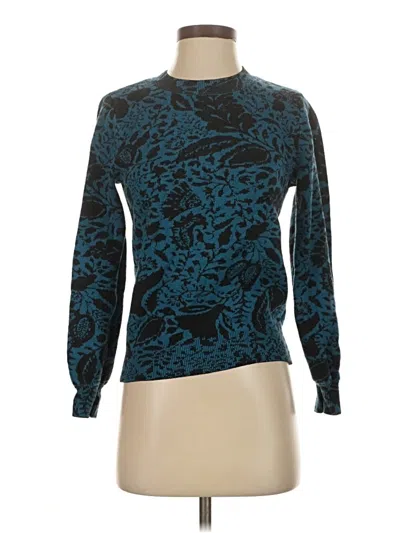 Pre-owned Ann Taylor Pullover Sweater In Blue