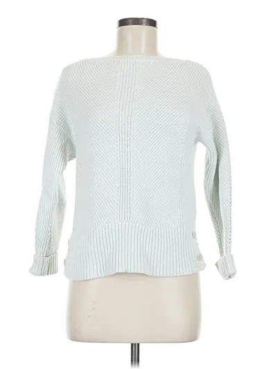 Pre-owned Ann Taylor Pullover Sweater In Blue