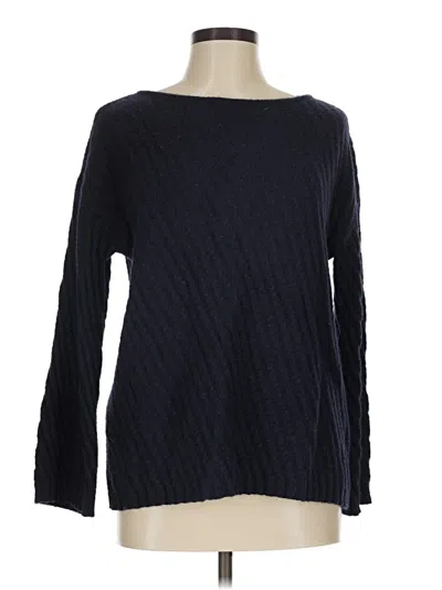 Pre-owned Ann Taylor Pullover Sweater In Blue