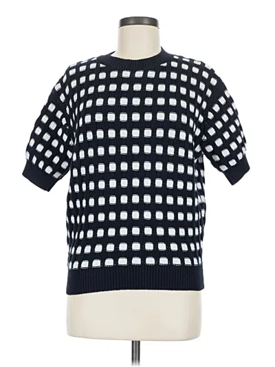 Pre-owned Ann Taylor Pullover Sweater In Blue