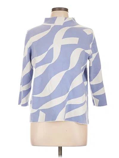 Pre-owned Ann Taylor Pullover Sweater In Blue