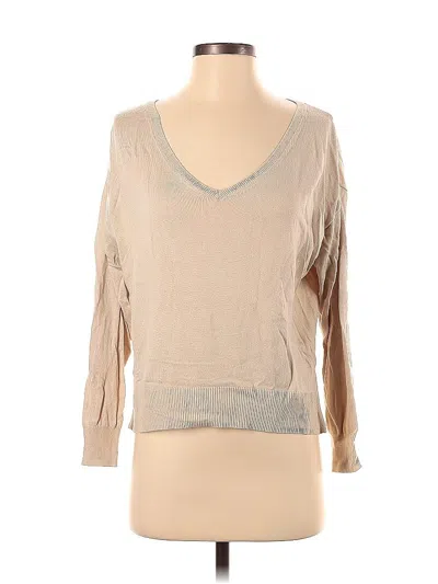 Pre-owned Ann Taylor Pullover Sweater In Brown