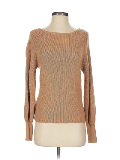 Pre-owned Ann Taylor Pullover Sweater In Brown