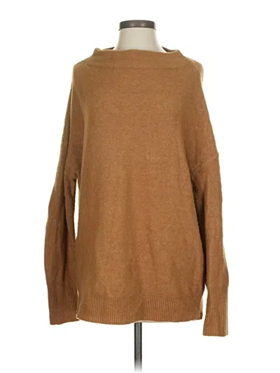 Pre-owned Ann Taylor Pullover Sweater In Brown