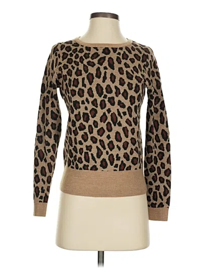 Pre-owned Ann Taylor Pullover Sweater In Brown
